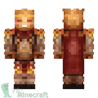 Aperçu de la skin Minecraft Roi singe