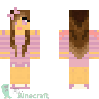 Aperçu de la skin Minecraft KweekPink