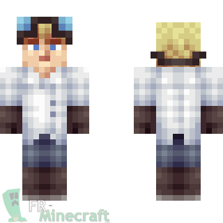 Aperçu de la skin Minecraft Scientifique