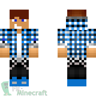 Aperçu de la skin Minecraft Garçon en chemise