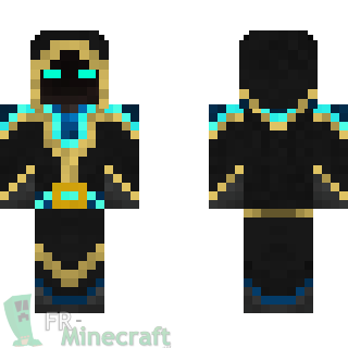 Aperçu de la skin Minecraft Mage