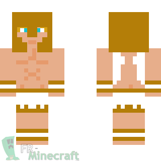 Aperçu de la skin Minecraft Guerrier ange