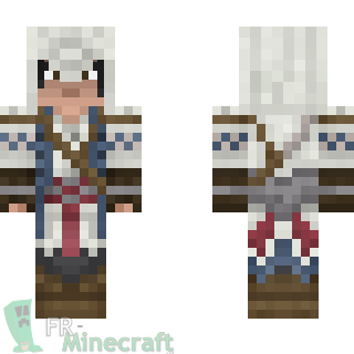 Aperçu de la skin Minecraft Connor Kenway - Assassin's Creed 3