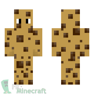 Aperçu de la skin Minecraft Homme Cookie