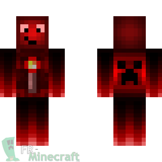 Aperçu de la skin Minecraft Red