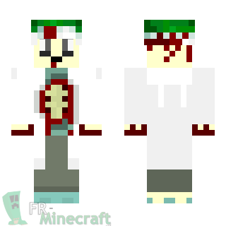 Aperçu de la skin Minecraft Cute Zombie