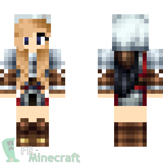 Aperçu de la skin Minecraft Fille assassine