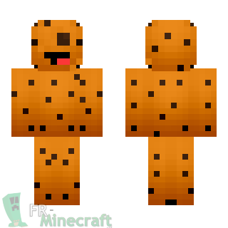 Aperçu de la skin Minecraft Cookie