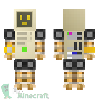 Aperçu de la skin Minecraft Robot