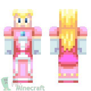 Aperçu de la skin Minecraft Peach - Super Mario Bros