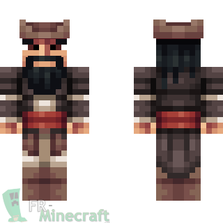 Aperçu de la skin Minecraft Pirate