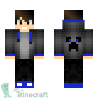 Aperçu de la skin Minecraft Mec cool