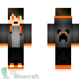 Aperçu de la skin Minecraft Mec cool