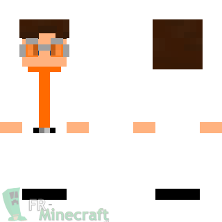 Aperçu de la skin Minecraft Frenetics orange