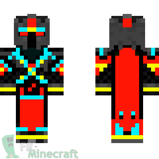 Aperçu de la skin Minecraft Chevalier de la mort (bling bling)