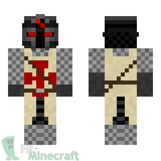 Aperçu de la skin Minecraft Chevalier des ombres