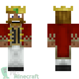 Aperçu de la skin Minecraft Roi