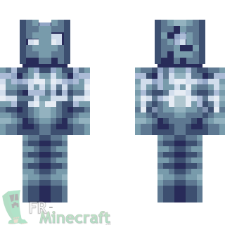 Aperçu de la skin Minecraft Ice Golem