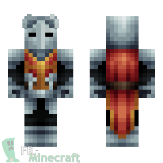 Aperçu de la skin Minecraft Chevalier armure dragon