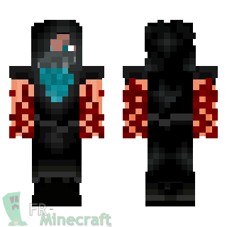 Aperçu de la skin Minecraft Assassin Steve