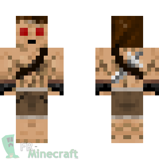 Aperçu de la skin Minecraft Barbare