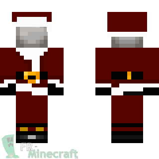 Aperçu de la skin Minecraft SlenderMan Père Noël