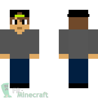 Aperçu de la skin Minecraft Personne normale