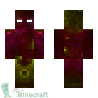 Aperçu de la skin Minecraft Homme rouge
