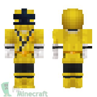 Aperçu de la skin Minecraft Émilie - Power rangers samourai