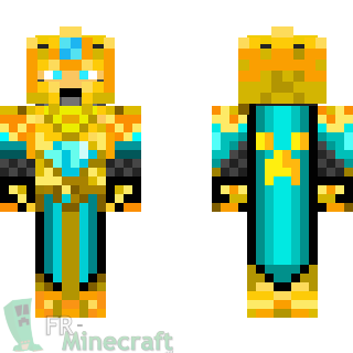 Aperçu de la skin Minecraft Golden knight - Garo