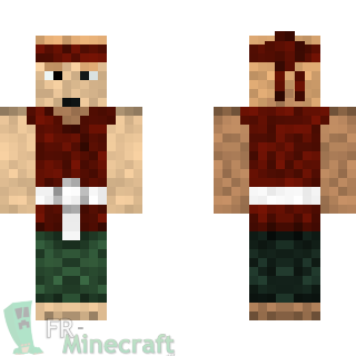 Aperçu de la skin Minecraft Karatéka