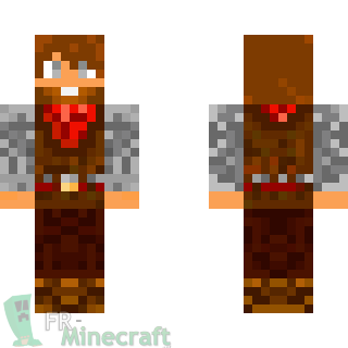 Aperçu de la skin Minecraft Cow Boy