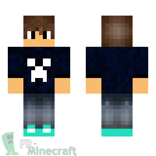 Aperçu de la skin Minecraft Un mec