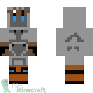 Aperçu de la skin Minecraft Atom - Real Steel