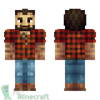 Aperçu de la skin Minecraft Bûcheron