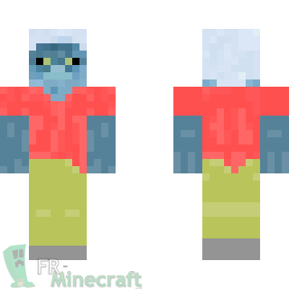 Aperçu de la skin Minecraft Néo Steve