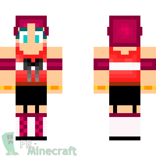 Aperçu de la skin Minecraft Fille