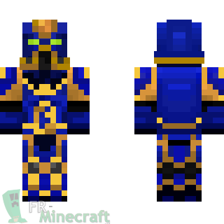 Aperçu de la skin Minecraft Space marines