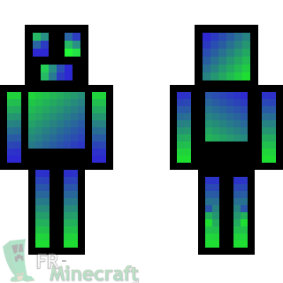 Aperçu de la skin Minecraft Robot Adolescent