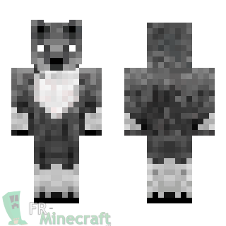 Aperçu de la skin Minecraft Vieux loup