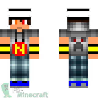 Aperçu de la skin Minecraft Naruke