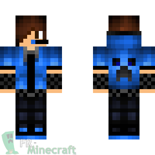 Aperçu de la skin Minecraft Mec cool