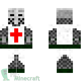 Aperçu de la skin Minecraft Templier Hospitalier