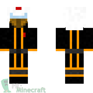 Aperçu de la skin Minecraft Pompier