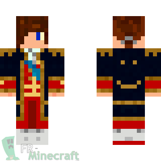 Aperçu de la skin Minecraft Commandant