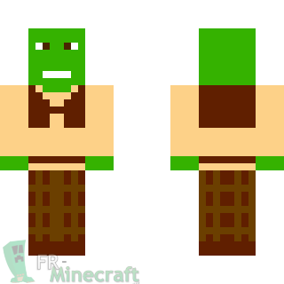 Aperçu de la skin Minecraft Shrek 