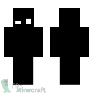 Aperçu de la skin Minecraft Monstre obscur