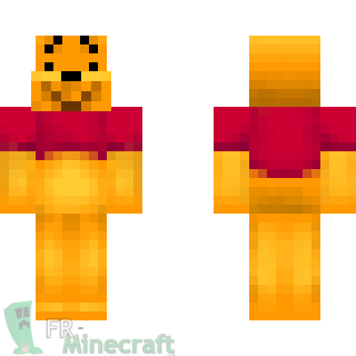 Aperçu de la skin Minecraft Winnie l'Ourson