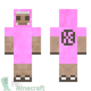 Aperçu de la skin Minecraft Mouton rose