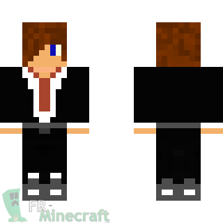 Aperçu de la skin Minecraft siphano en costume